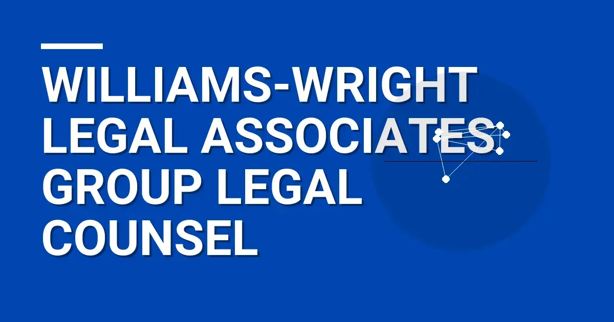 Williams-Wright Legal Associates Group Legal Counsel