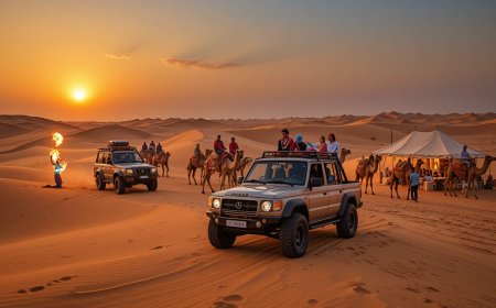 Dubai Desert Safari Booking – The Ultimate Guide to Your Arabian Adventure