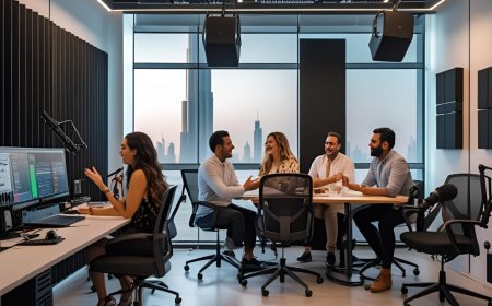 Dubai Podcast Studio: Powering Professional Audio Content in the UAE