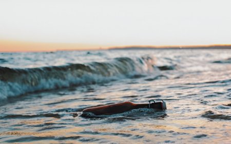 The Journey of a Bottle Drifting Across the Ocean