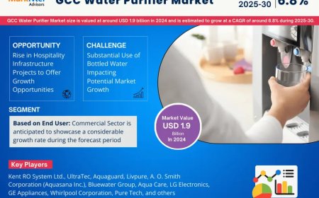 GCC Water Purifier Market Projected to Expand Rapidly with 6.8% CAGR by 2030