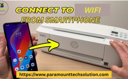 How to Connect HP Printer to WiFi from a Smartphone