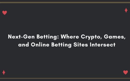 Next-Gen Betting: Where Crypto, Games, and Online Betting Sites Intersect