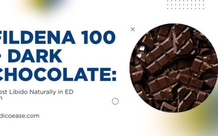 Fildena 100 + Dark Chocolate: Boost Libido Naturally in ED Men