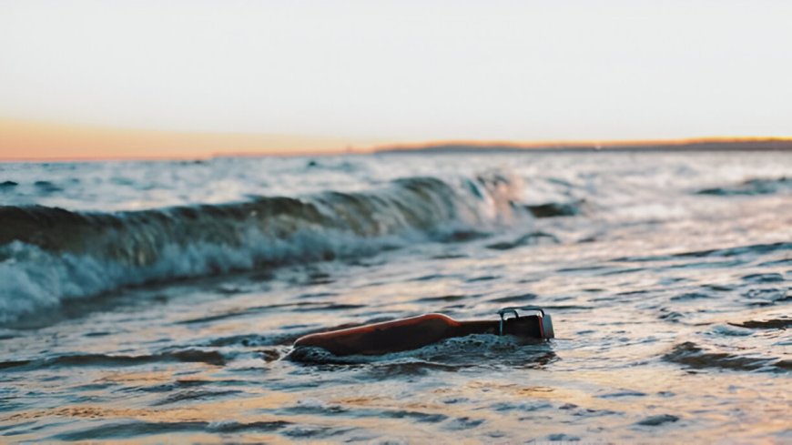 The Journey of a Bottle Drifting Across the Ocean