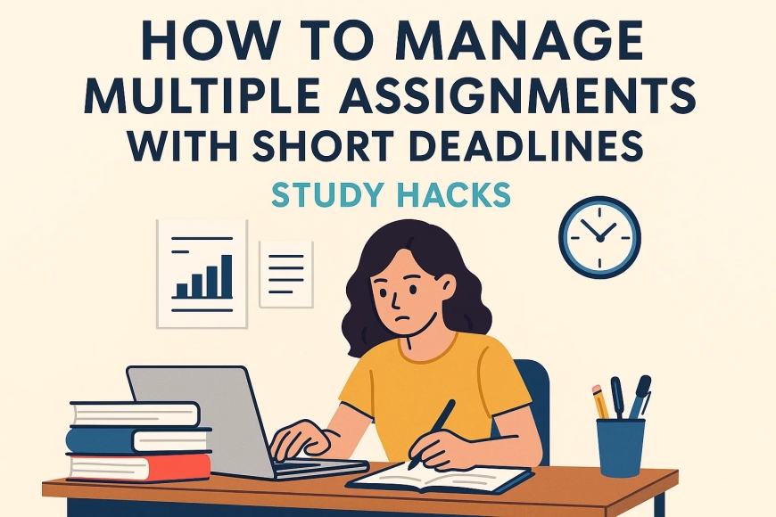 How to Manage Multiple Assignments With Short Deadlines