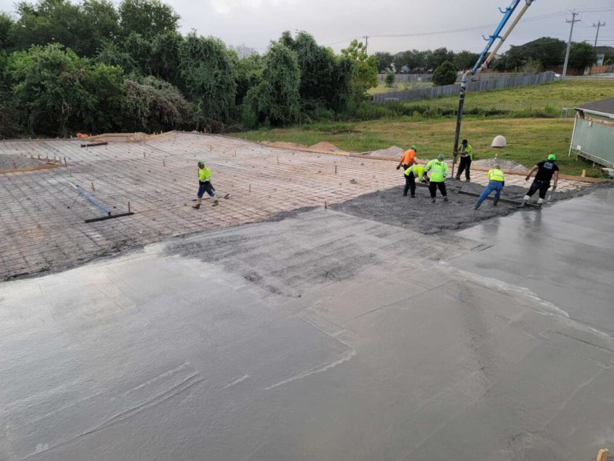 Flatwork Concrete Contractors League City, TX