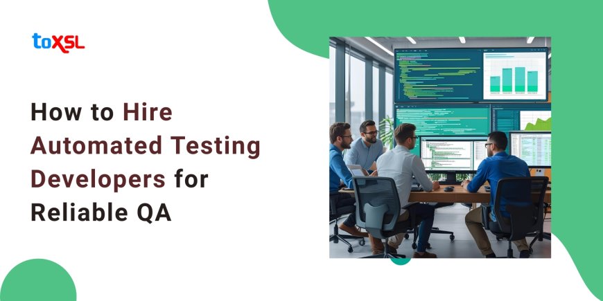 How to Hire Automated Testing Developers for Reliable QA