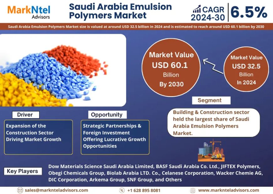What’s Next for Saudi Arabia Emulsion Polymers Market? Insights for 2024-2030
