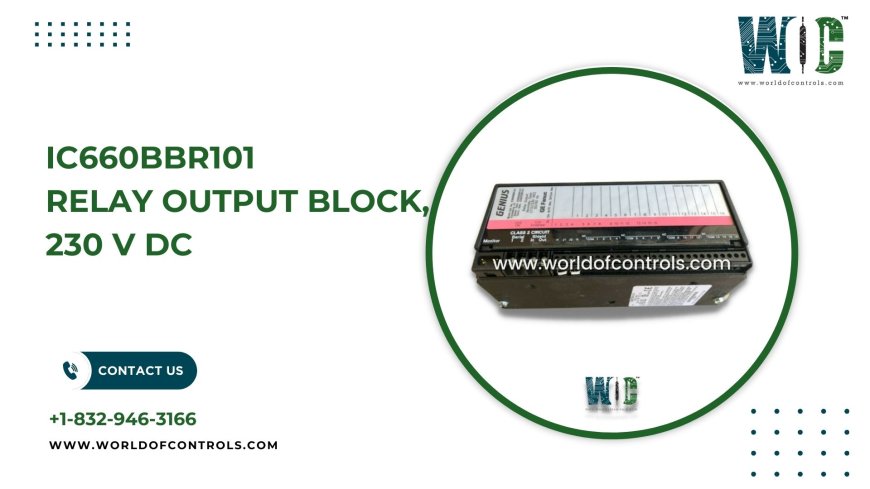 Is GE’s 230V Relay Output Block Right for Your Application?